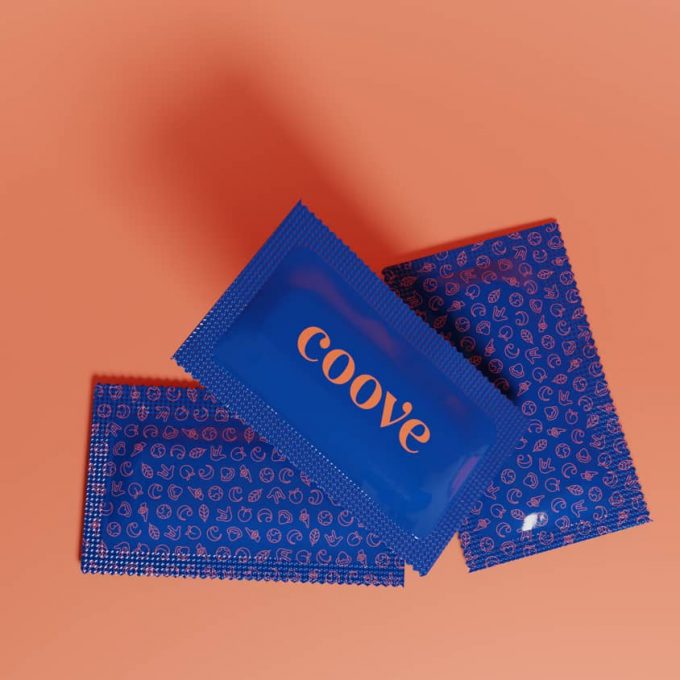 Trois préservatifs Coove