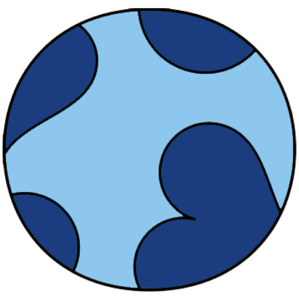 Icône planète Coove