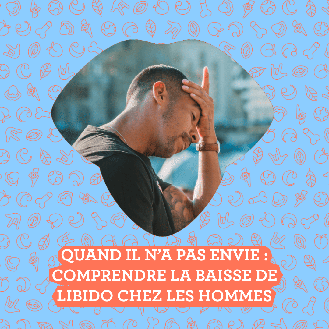 Homme se tenant le front